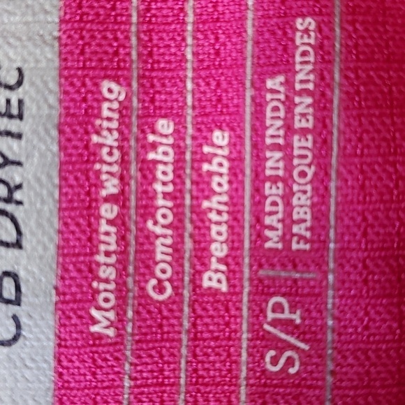 CUTTER & BUCK, women's golf shirt. Fushia pink size small petite. PGA BERMUDA - Picture 9 of 13